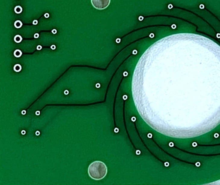 Inductive Rotary Sensor PCB