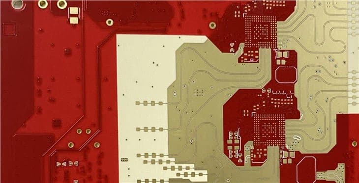 Red Solder Mask HF PCB