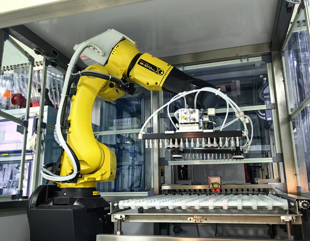 Robotic loader on the production floor